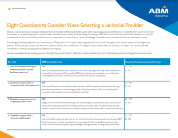 ABM - Outsourcing Janitorial Services 
